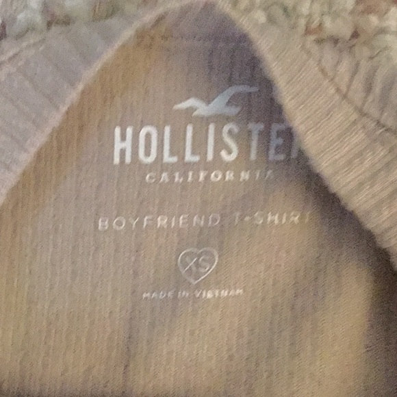 hollister boyfriend t-shirt crewneck - Picture 2 of 3